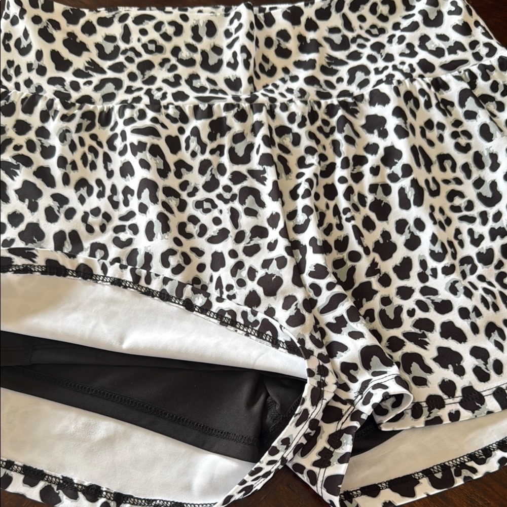 Leopard Print Women's Shorts